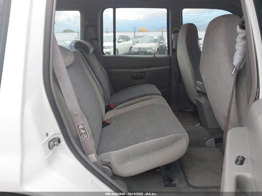 2000 Ford Explorer Xls VIN: 1FMZU72E1YZC54199 Lot: 43401045