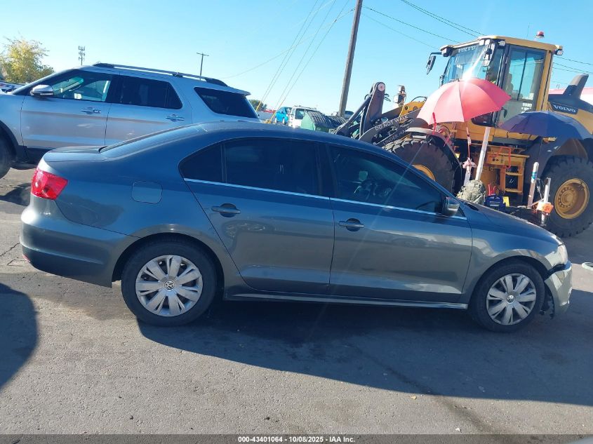 2013 Volkswagen Jetta 2.5L Se VIN: 3VWDP7AJ8DM292932 Lot: 43401064