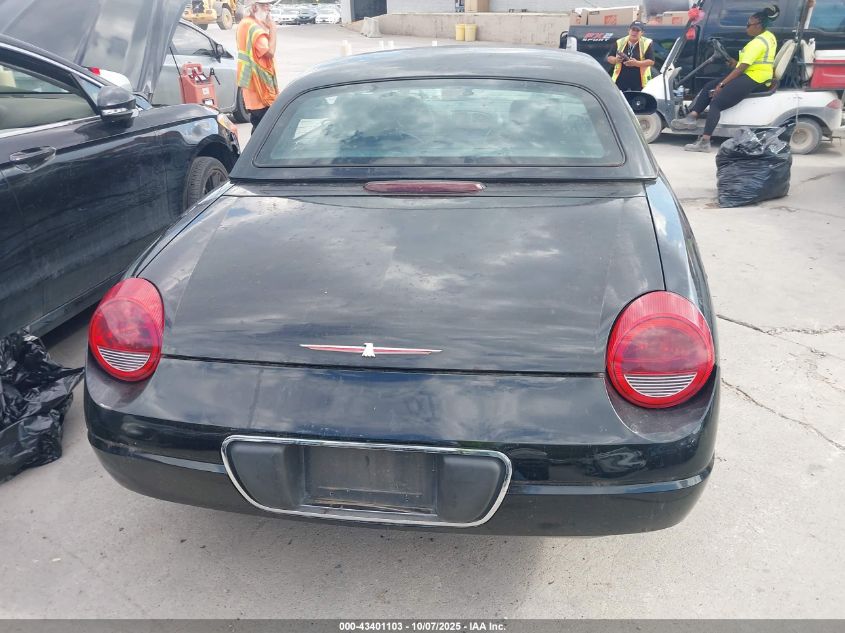 2003 Ford Thunderbird VIN: 1FAHP60AX3Y112195 Lot: 43401103