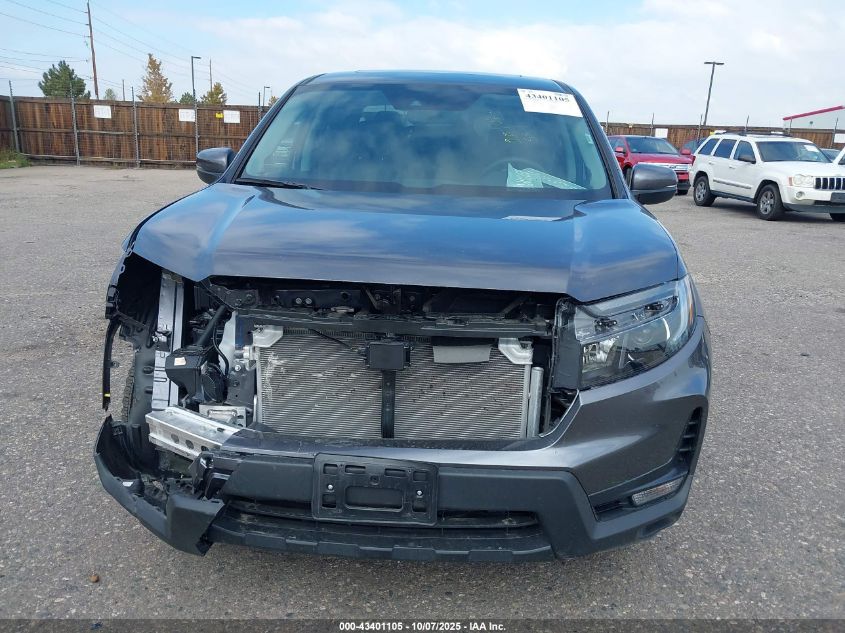 2025 Honda Ridgeline Rtl VIN: 5FPYK3F53SB041400 Lot: 43401105