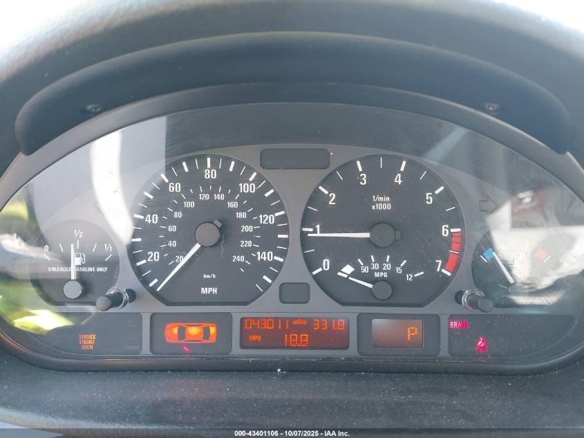 2003 BMW 3 Series VIN: WBAAZ33443PH32038 Lot: 43401106