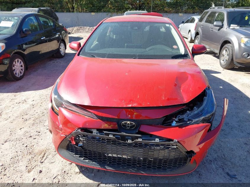 2021 Toyota Corolla Le VIN: JTDEPMAE7MJ139626 Lot: 43401114