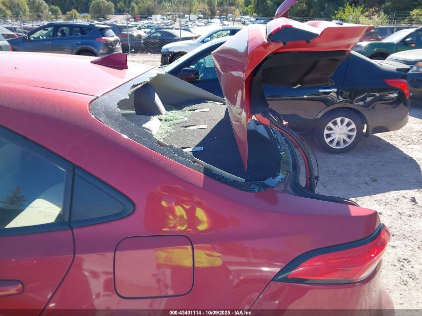 2021 Toyota Corolla Le VIN: JTDEPMAE7MJ139626 Lot: 43401114