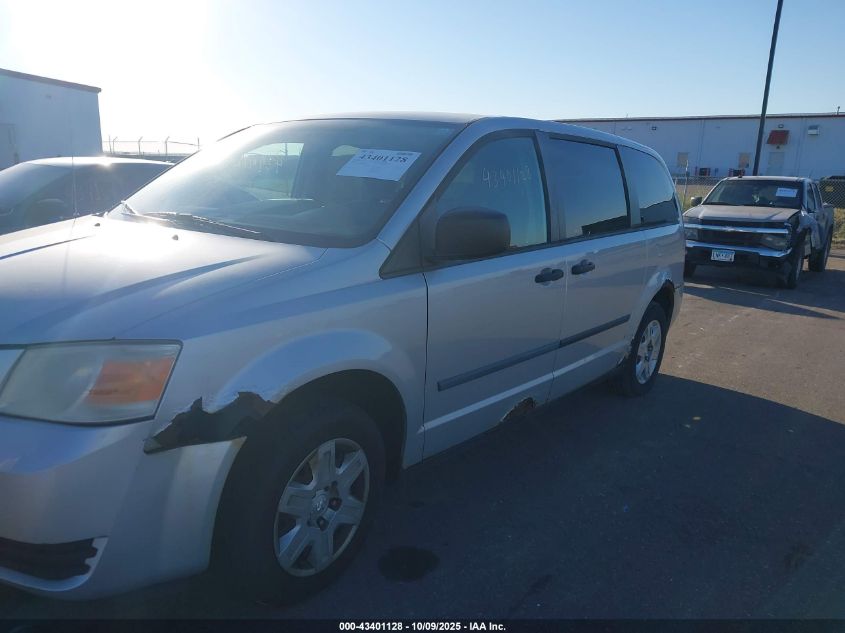 2008 Dodge Grand Caravan Se VIN: 2D8HN44HX8R140555 Lot: 43401128