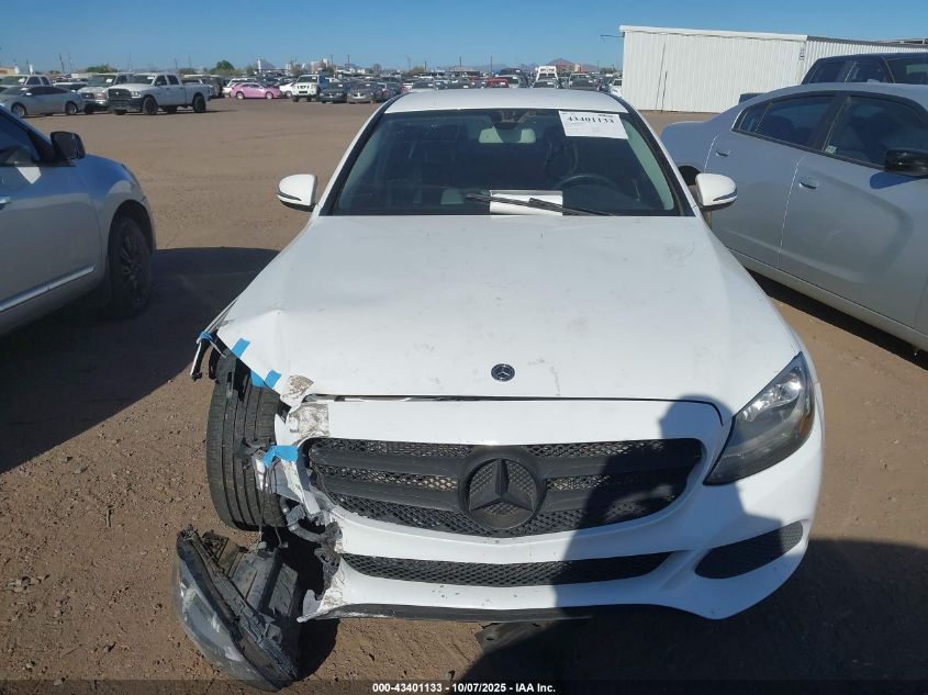 2017 Mercedes-Benz C VIN: 055SWF4JB0HU22940 Lot: 43401133