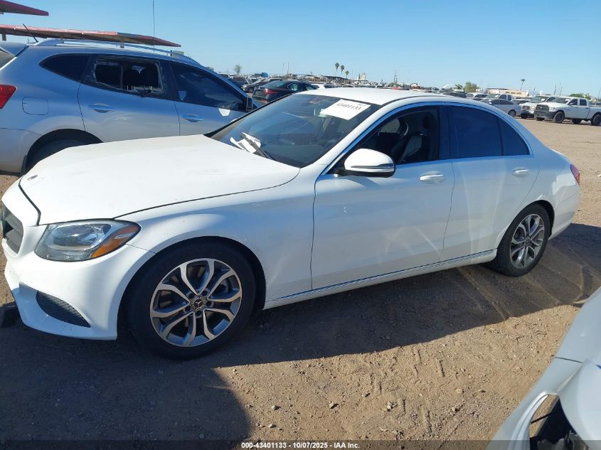 2017 Mercedes-Benz C VIN: 055SWF4JB0HU22940 Lot: 43401133