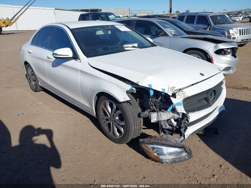 2017 Mercedes-Benz C VIN: 055SWF4JB0HU22940 Lot: 43401133
