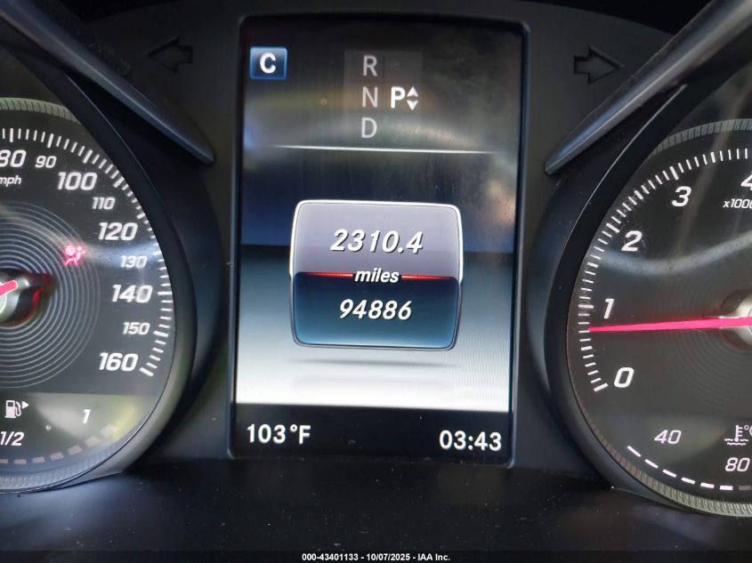 2017 Mercedes-Benz C VIN: 055SWF4JB0HU22940 Lot: 43401133