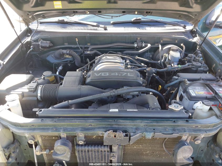 2001 Toyota Tundra Sr5 V8 VIN: 5TBBT44111S188609 Lot: 43401151