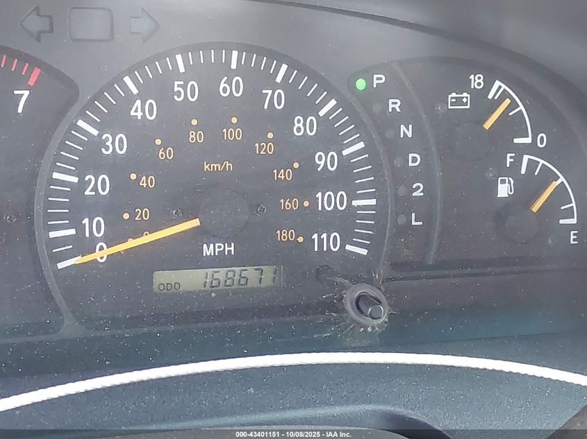 2001 Toyota Tundra Sr5 V8 VIN: 5TBBT44111S188609 Lot: 43401151