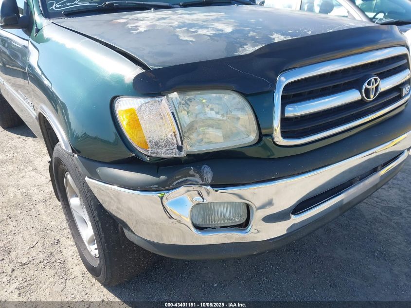 2001 Toyota Tundra Sr5 V8 VIN: 5TBBT44111S188609 Lot: 43401151