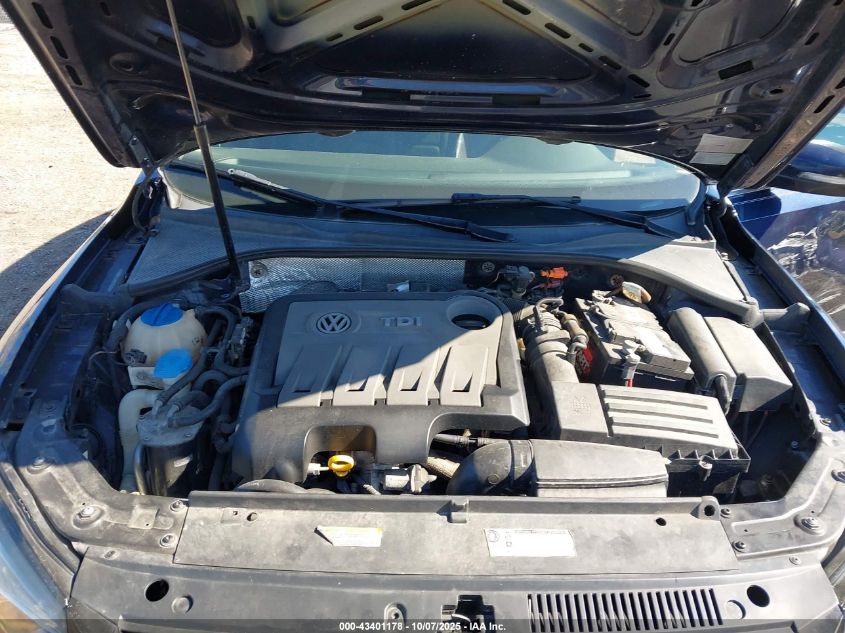 2014 Volkswagen Passat 2.0L Tdi Se VIN: 1VWBN7A38EC040938 Lot: 43401178