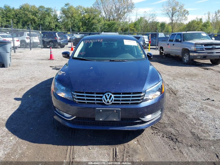 2014 Volkswagen Passat 2.0L Tdi Se VIN: 1VWBN7A38EC040938 Lot: 43401178
