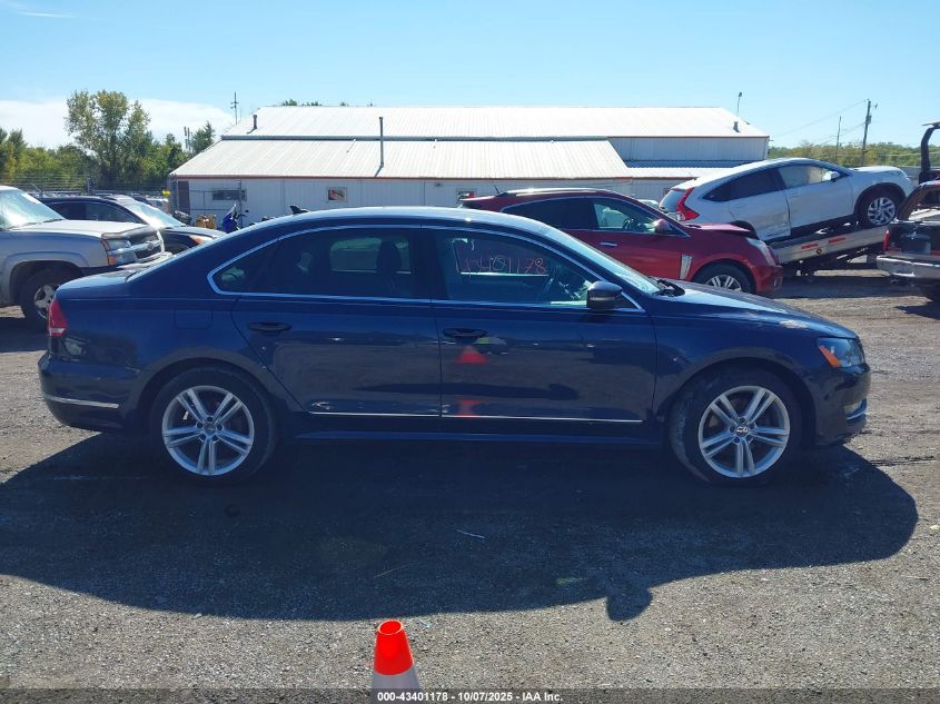 2014 Volkswagen Passat 2.0L Tdi Se VIN: 1VWBN7A38EC040938 Lot: 43401178