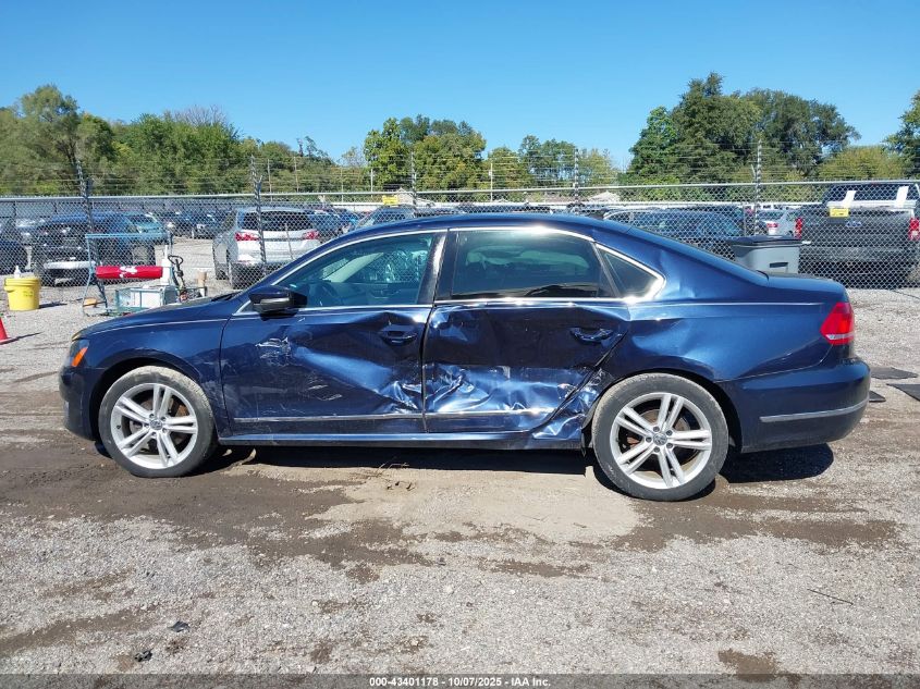 2014 Volkswagen Passat 2.0L Tdi Se VIN: 1VWBN7A38EC040938 Lot: 43401178