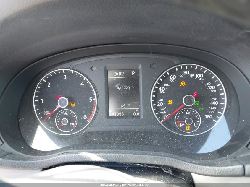 2014 Volkswagen Passat 2.0L Tdi Se VIN: 1VWBN7A38EC040938 Lot: 43401178