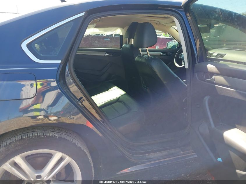 2014 Volkswagen Passat 2.0L Tdi Se VIN: 1VWBN7A38EC040938 Lot: 43401178