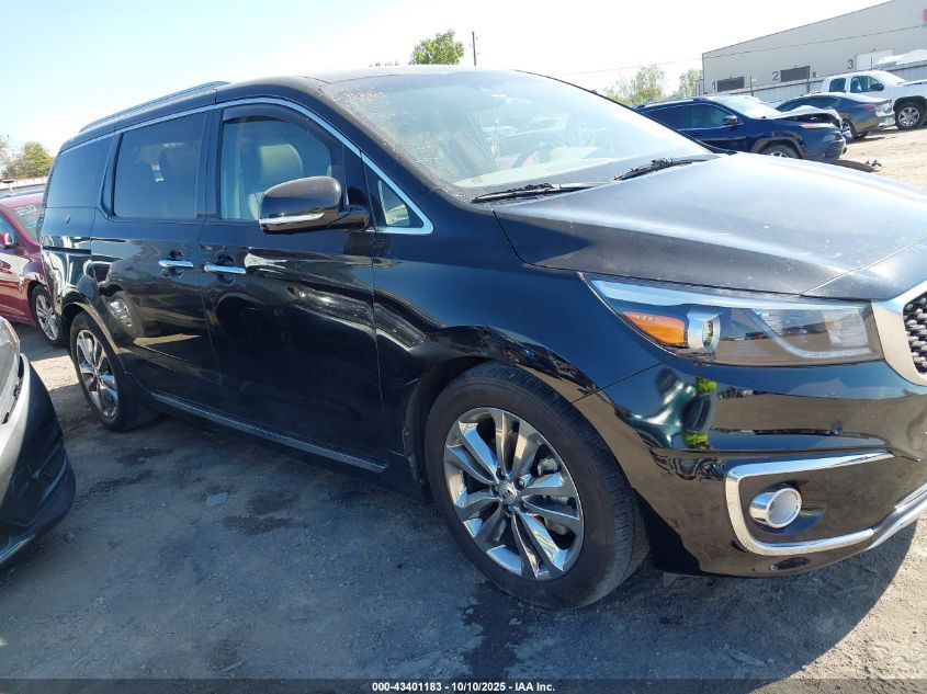 2018 Kia Sedona Sx Limited VIN: KNDME5C10J6366432 Lot: 43401183