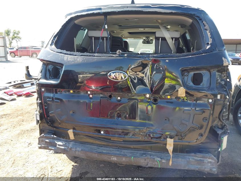 2018 Kia Sedona Sx Limited VIN: KNDME5C10J6366432 Lot: 43401183