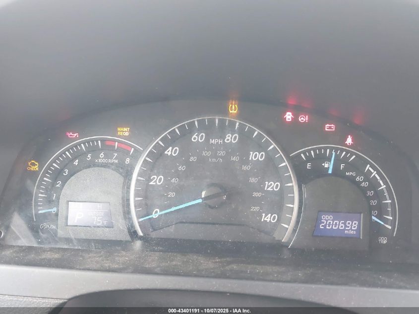 2012 Toyota Camry Le VIN: 4T1BF1FK0CU012051 Lot: 43401191