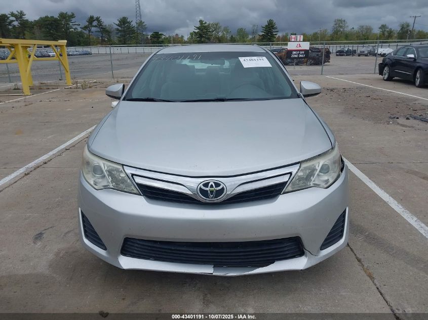 2012 Toyota Camry Le VIN: 4T1BF1FK0CU012051 Lot: 43401191