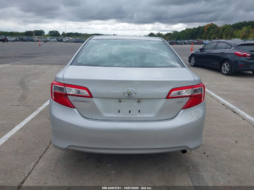 2012 Toyota Camry Le VIN: 4T1BF1FK0CU012051 Lot: 43401191
