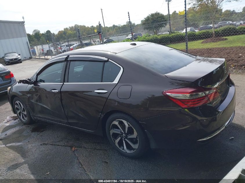 2016 Honda Accord Ex-L VIN: 1HGCR2F92GA011754 Lot: 43401194