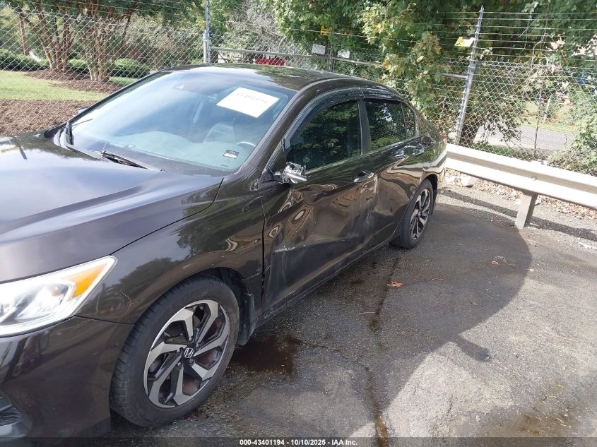 2016 Honda Accord Ex-L VIN: 1HGCR2F92GA011754 Lot: 43401194