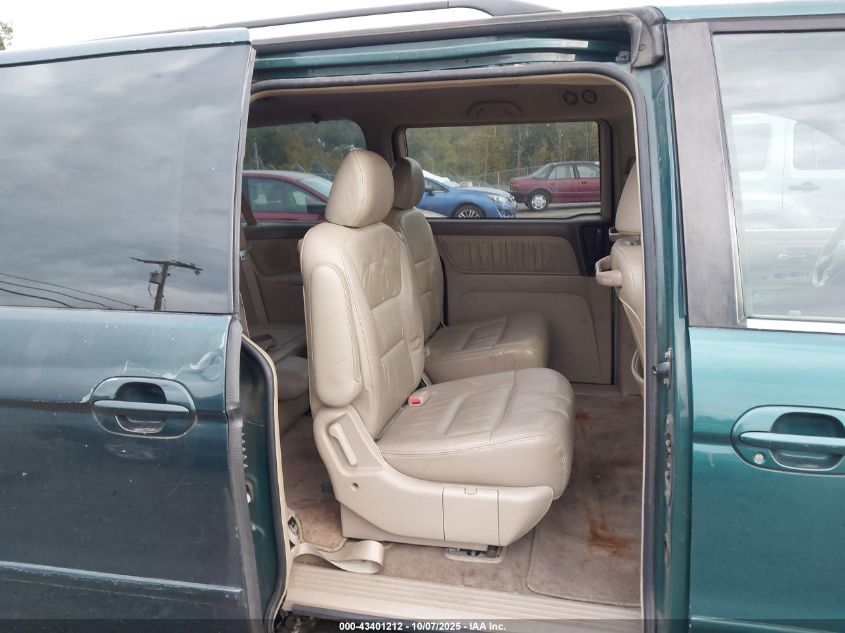 2002 Honda Odyssey Ex-L VIN: 2HKRL18072H520632 Lot: 43401212