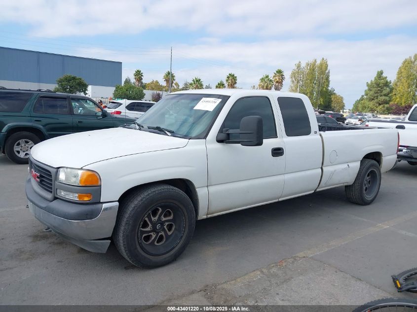 2000 GMC Sierra 1500 Sl VIN: 1GTEC19V9YE230300 Lot: 43401220