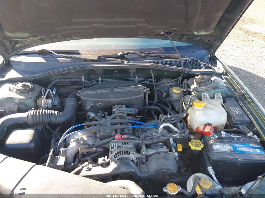 2000 Subaru Outback VIN: 4S3BH6755Y7610131 Lot: 43401221