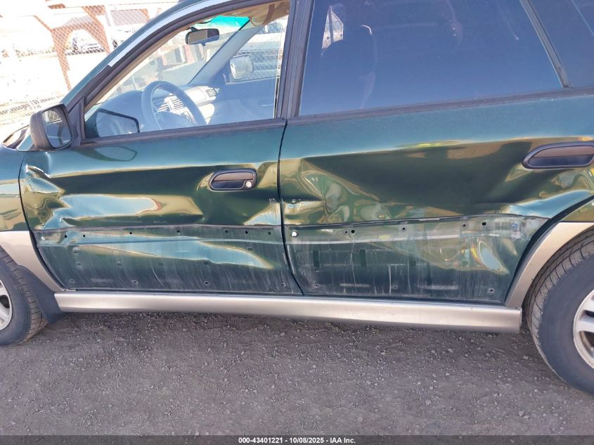 2000 Subaru Outback VIN: 4S3BH6755Y7610131 Lot: 43401221