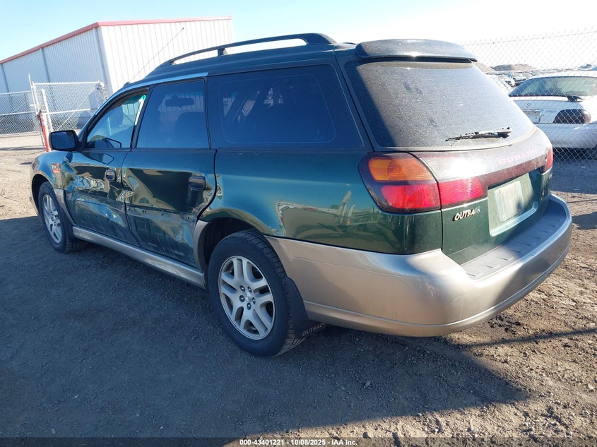 4S3BH6755Y7610131 2000 SUBARU OUTBACK photo no. 3