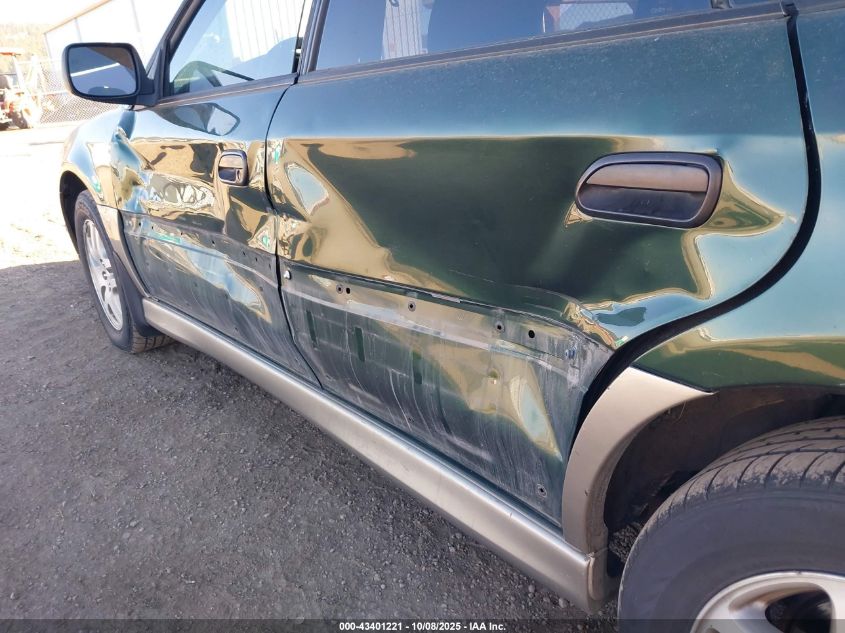 2000 Subaru Outback VIN: 4S3BH6755Y7610131 Lot: 43401221