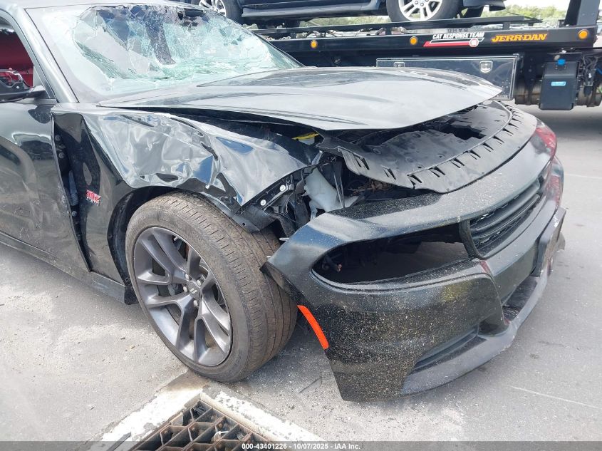 2023 Dodge Charger Scat Pack VIN: 2C3CDXGJ8PH592671 Lot: 43401226