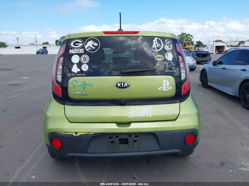 2018 Kia Soul VIN: KNDJN2A22J7900294 Lot: 43401235