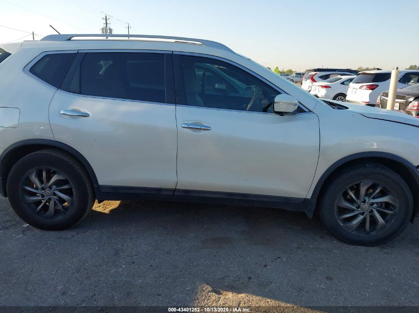 2015 Nissan Rogue Sl VIN: 5N1AT2MT2FC864255 Lot: 43401252