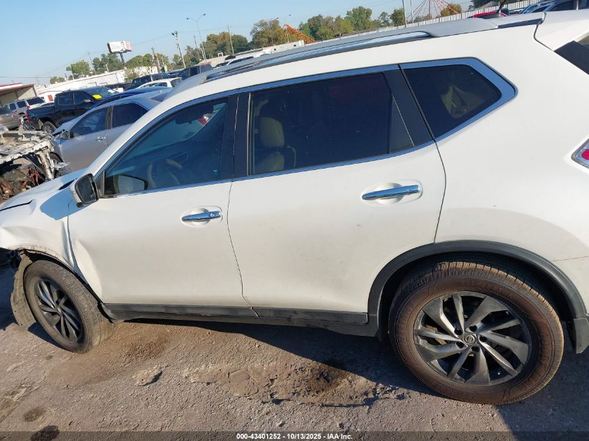 2015 Nissan Rogue Sl VIN: 5N1AT2MT2FC864255 Lot: 43401252