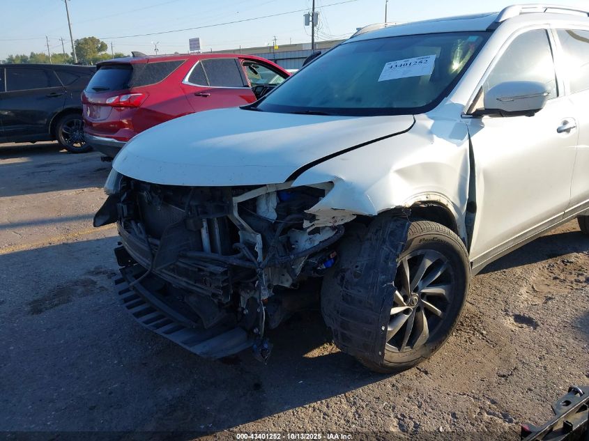 2015 Nissan Rogue Sl VIN: 5N1AT2MT2FC864255 Lot: 43401252