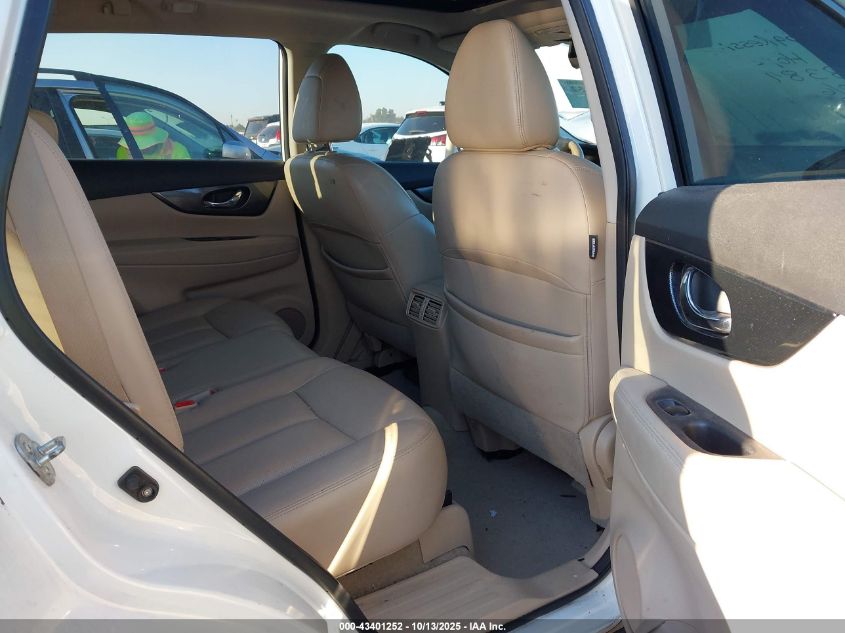 2015 Nissan Rogue Sl VIN: 5N1AT2MT2FC864255 Lot: 43401252