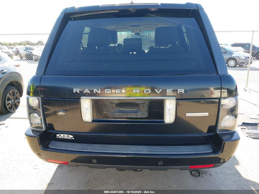 2008 Land Rover Range Rover Supercharged VIN: SALMF13478A286402 Lot: 43401280