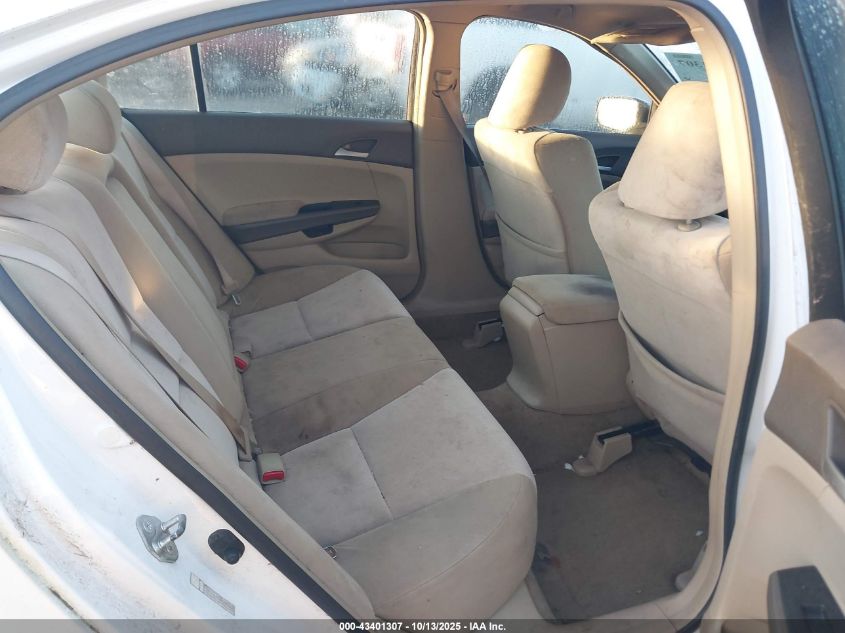 2008 Honda Accord 2.4 Lx VIN: JHMCP26378C052319 Lot: 43401307