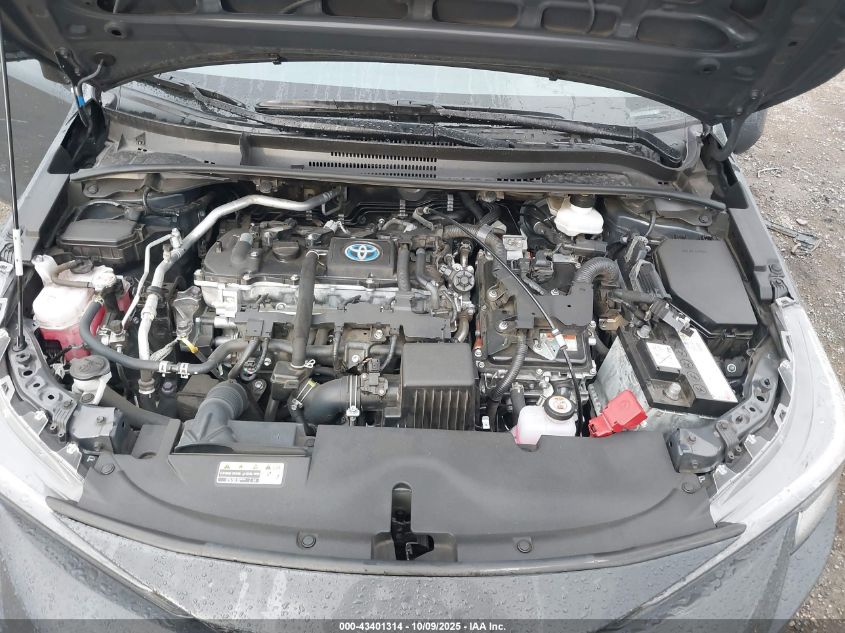 2023 Toyota Corolla Hybrid Le VIN: JTDBCMFE9P3022338 Lot: 43401314