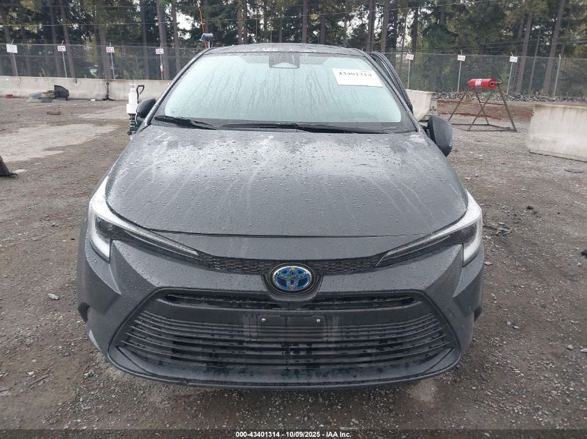 2023 Toyota Corolla Hybrid Le VIN: JTDBCMFE9P3022338 Lot: 43401314