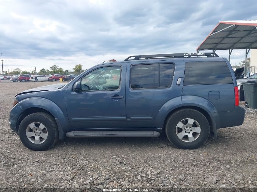 2006 Nissan Pathfinder Se VIN: 5N1AR18W06C665296 Lot: 43401329
