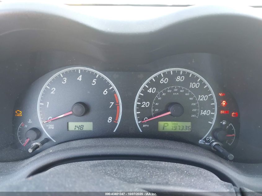 2009 Toyota Corolla S VIN: 1NXBU40E39Z112910 Lot: 43401347