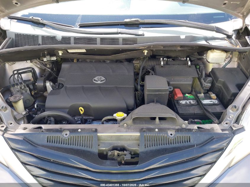 2013 Toyota Sienna Le V6 8 Passenger VIN: 5TDKK3DC3DS340609 Lot: 43401355