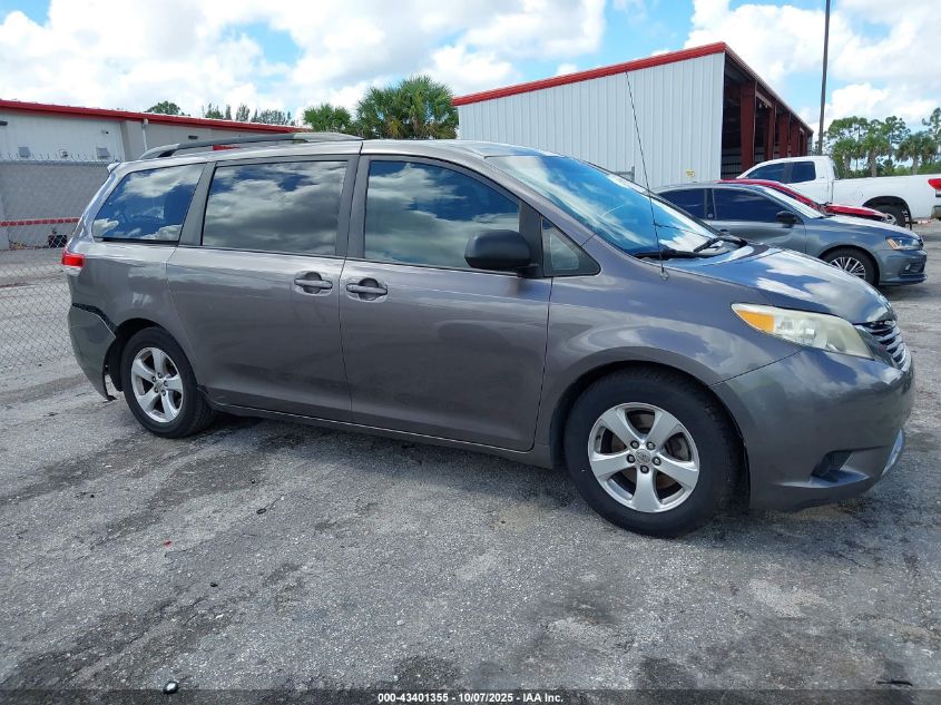 2013 Toyota Sienna Le V6 8 Passenger VIN: 5TDKK3DC3DS340609 Lot: 43401355