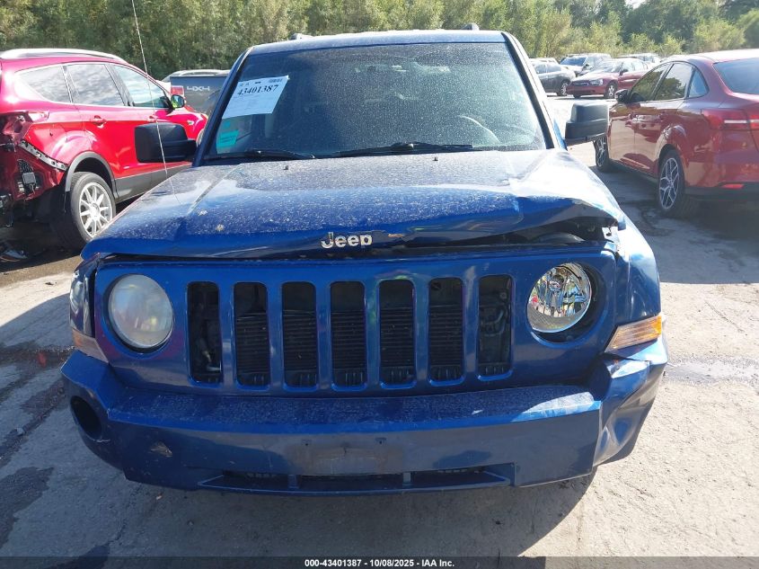 2009 Jeep Patriot Sport VIN: 1J4FF28B49D193070 Lot: 43401387