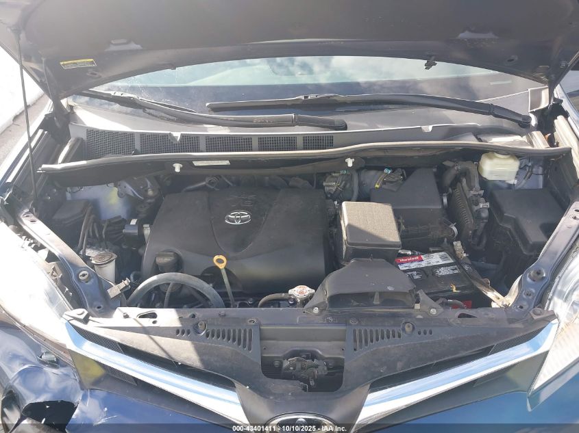 2020 Toyota Sienna Le VIN: 5TDKZ3DC4LS075208 Lot: 43401411